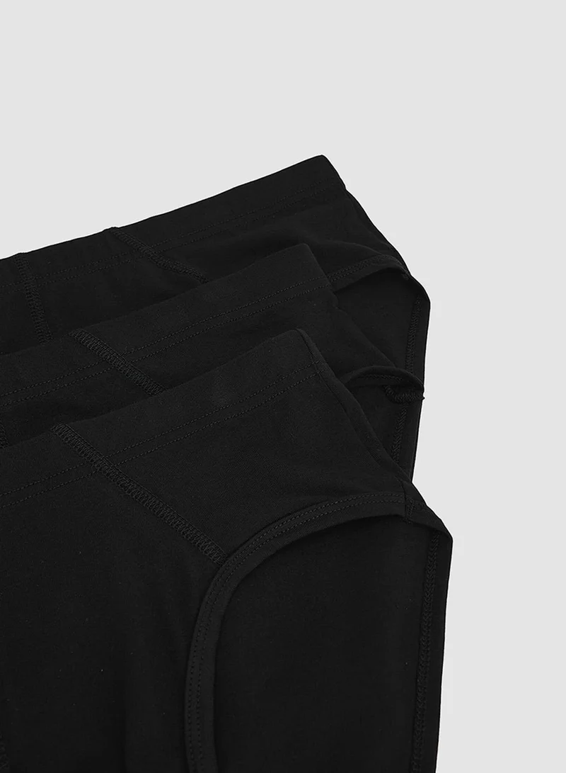 Penti black Penti Basic Tape Black 3in1 Slip Underwear for Men | Best Price UAE